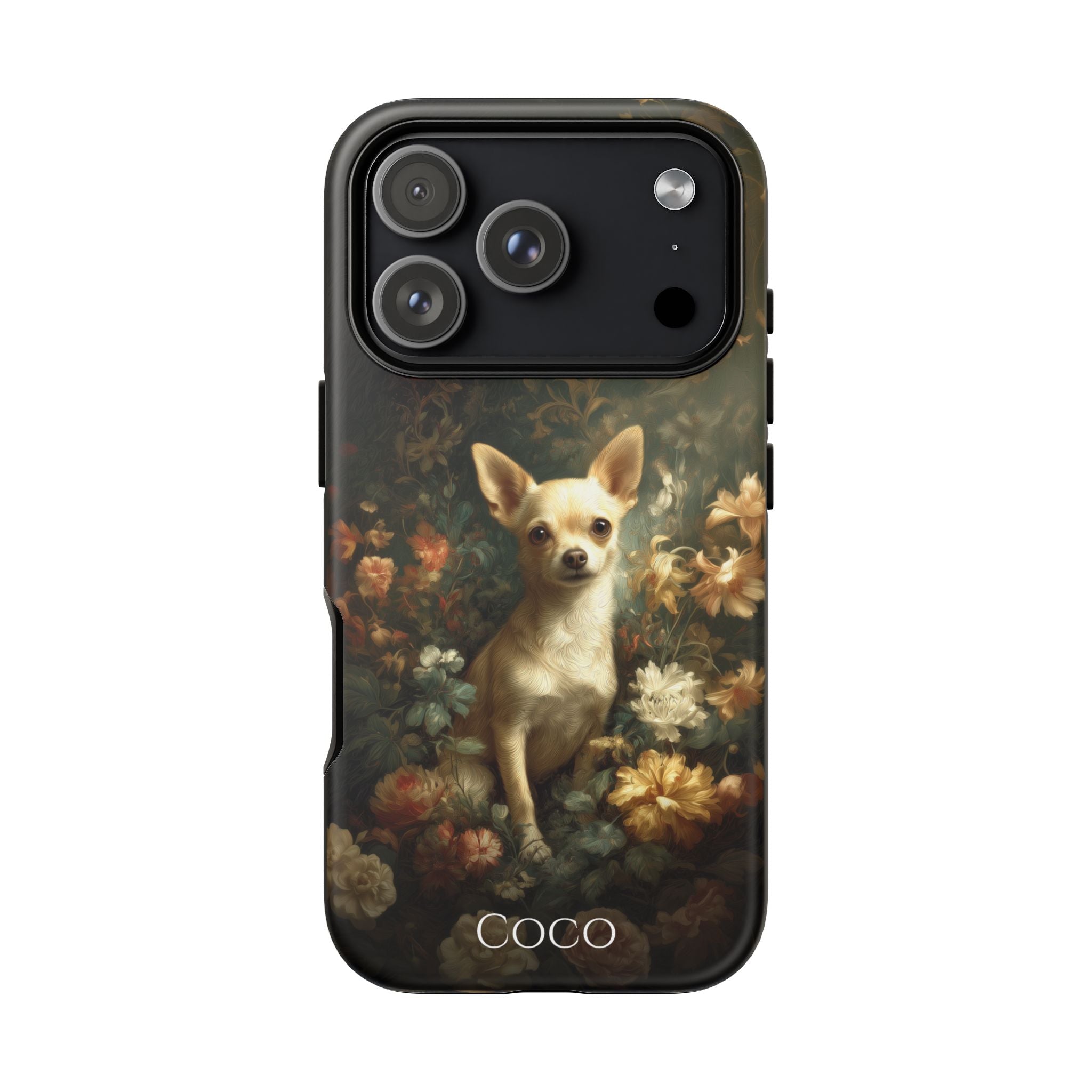 Botanical Chihuahua Phone Case