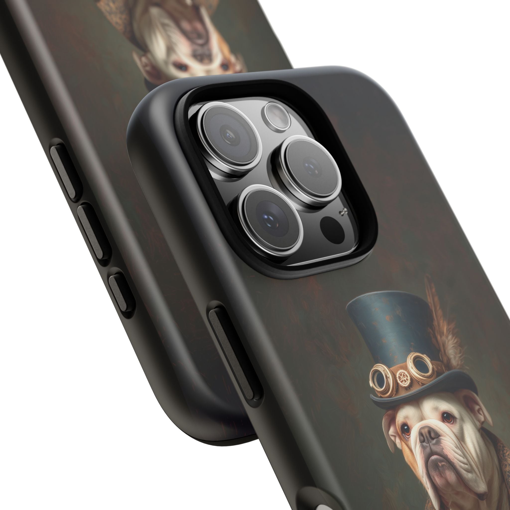 Steampunk Bulldog Phone Case