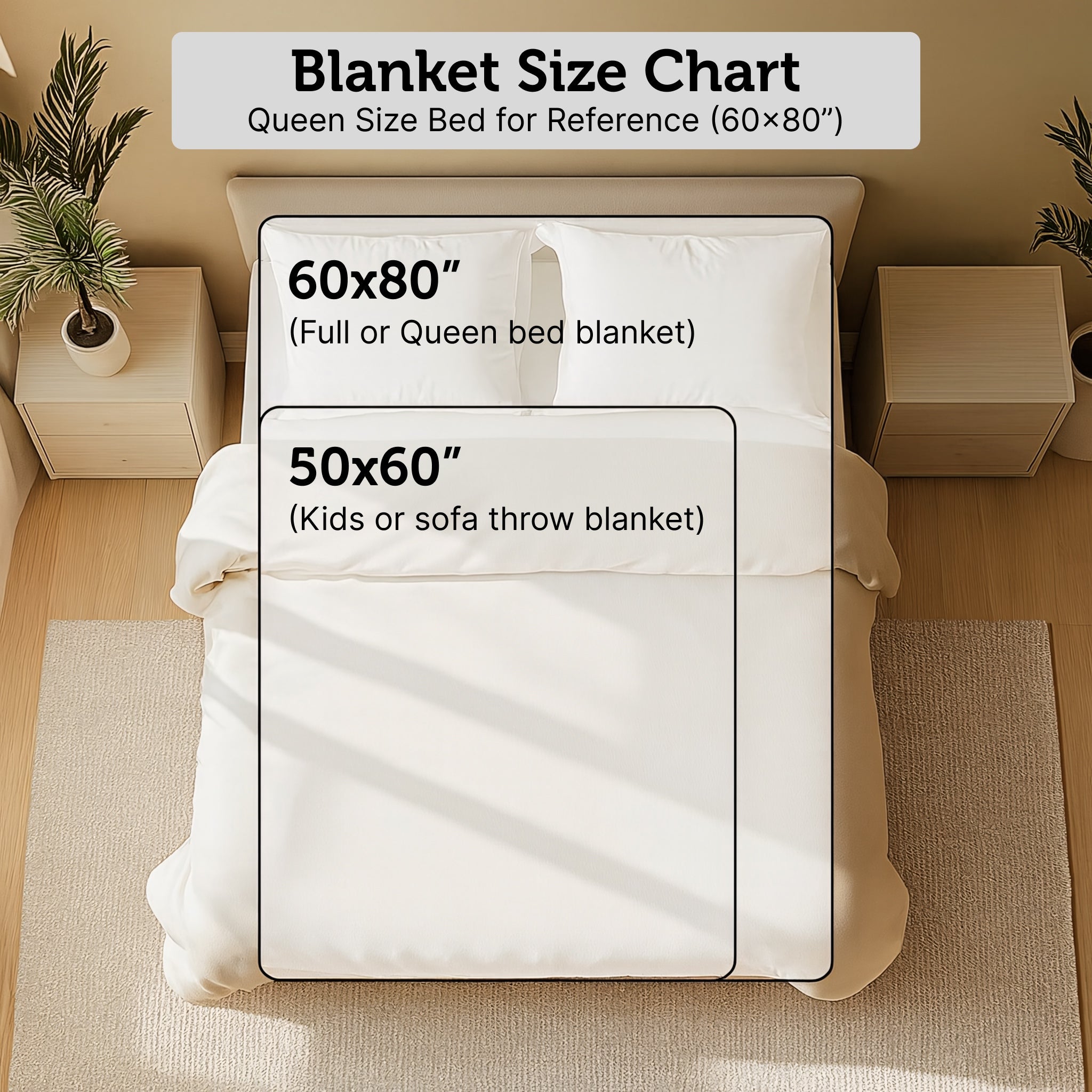 Botanical Alaskan Malamute Plush Blanket