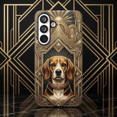 Art Deco Custom Dog Phone Case