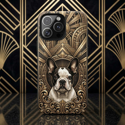 Art Deco Custom Dog Phone Case