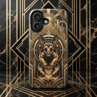 Art Deco Custom Dog Phone Case