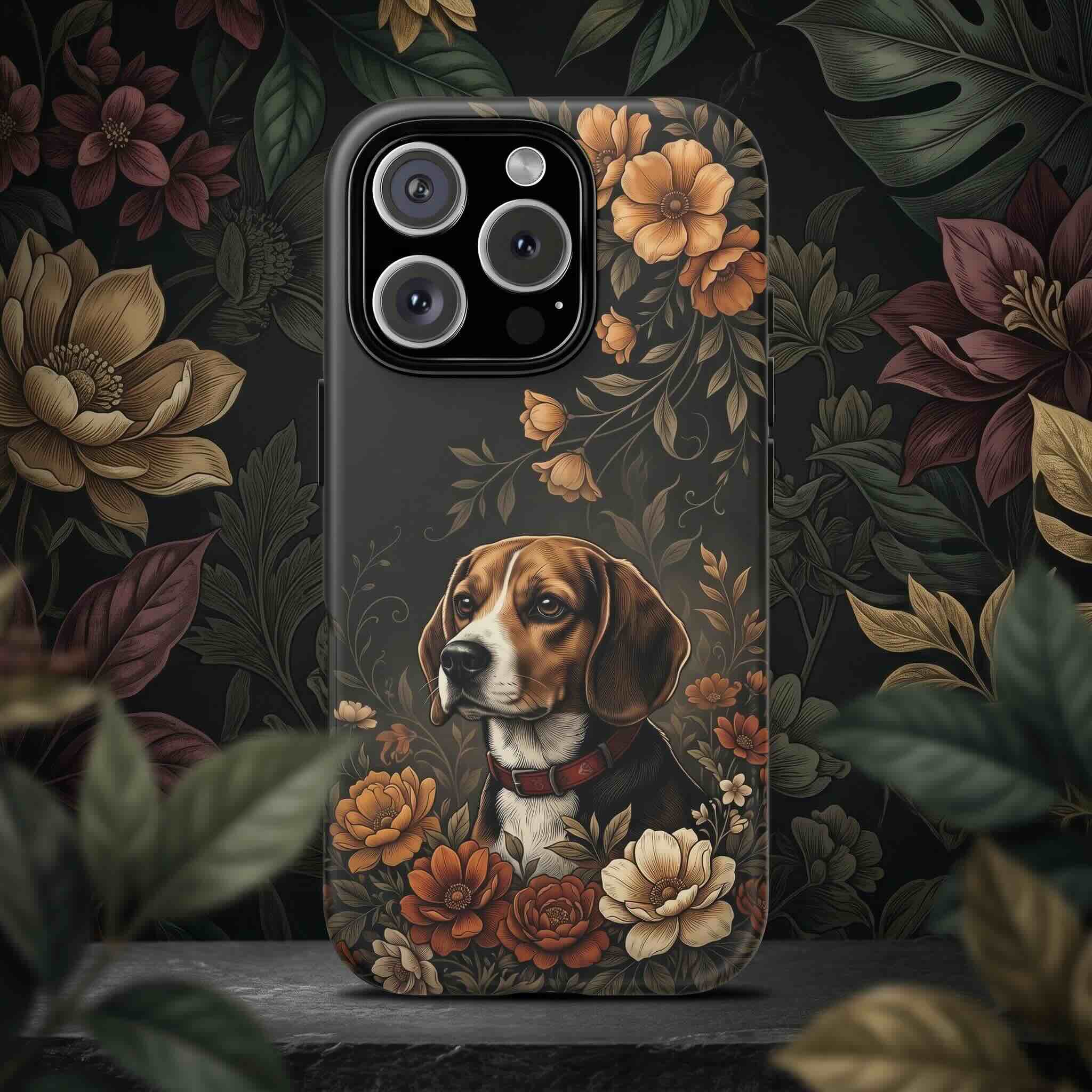 Botanical Custom Dog Phone Case