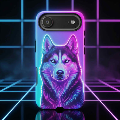 Neon Custom Dog Phone Case