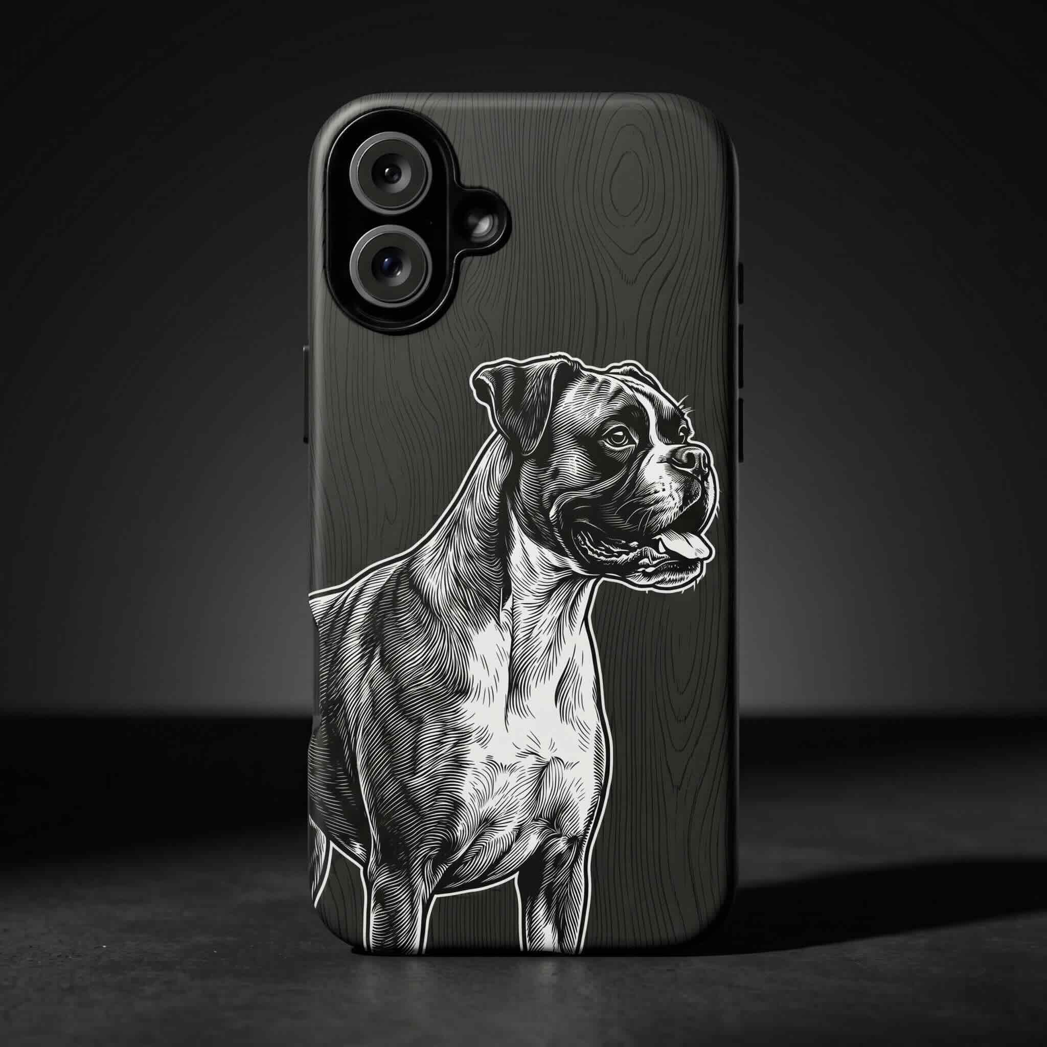 Noir Custom Dog Phone Case