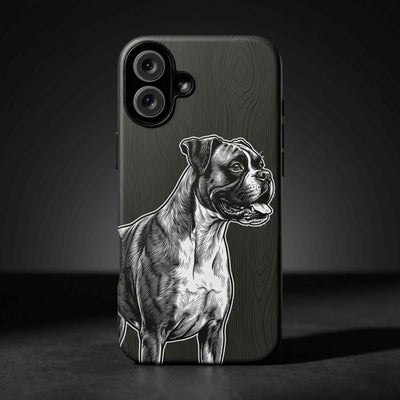 Noir Custom Dog Phone Case
