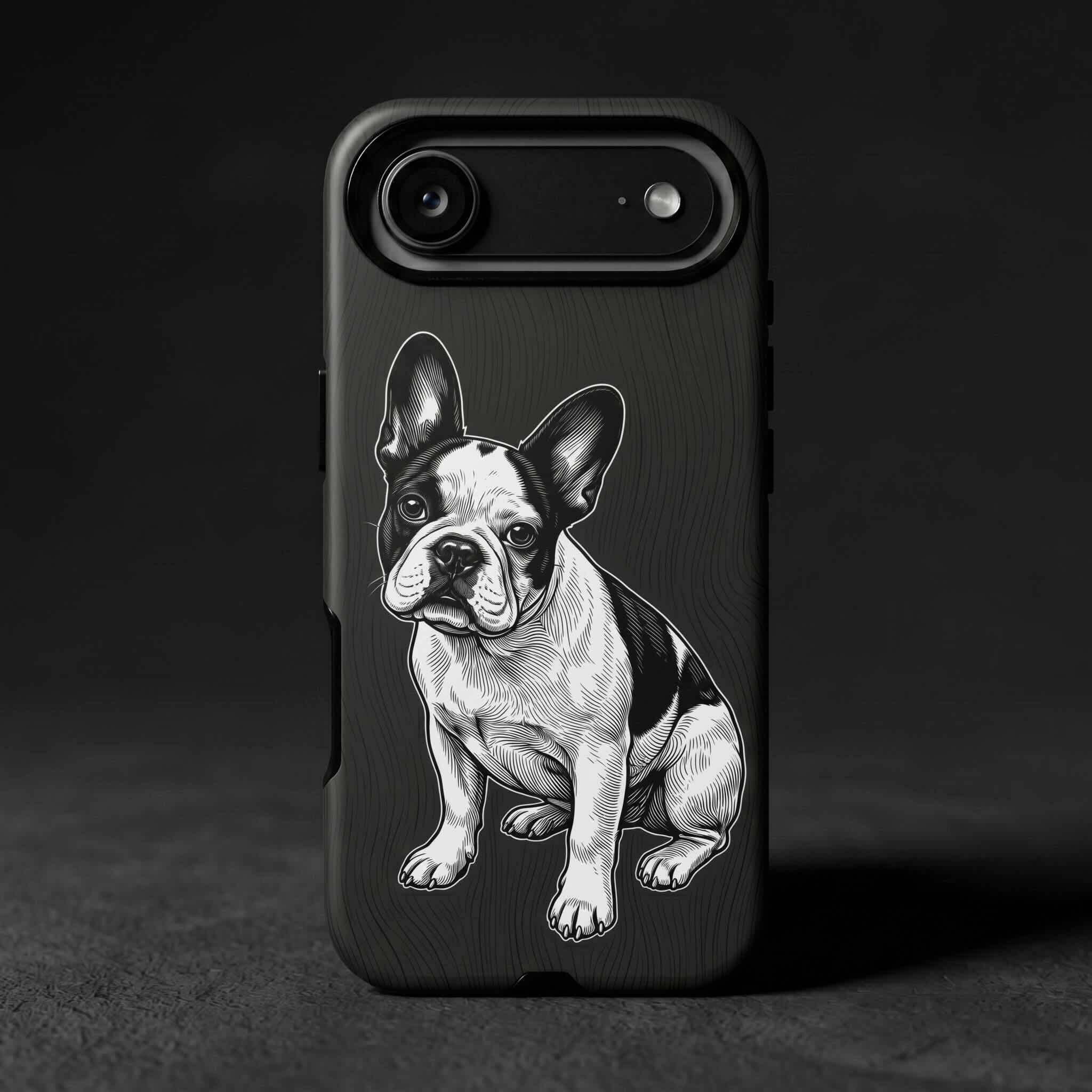 Noir Custom Dog Phone Case