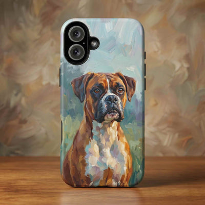 Oil Painting Custom Dog Phone Case