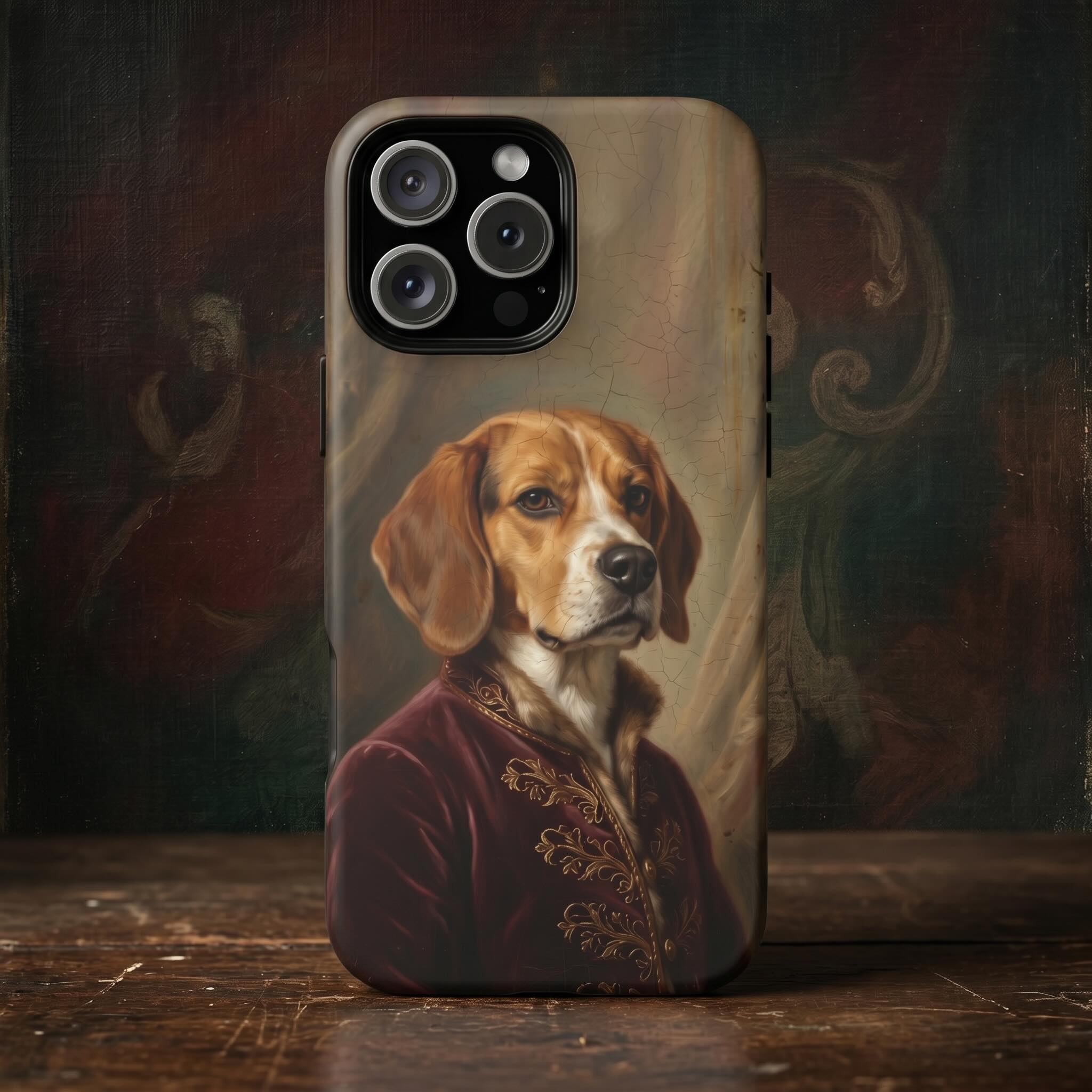 Royal Portrait Custom Dog Phone Case
