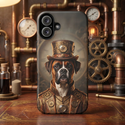 Steampunk Custom Dog Phone Case