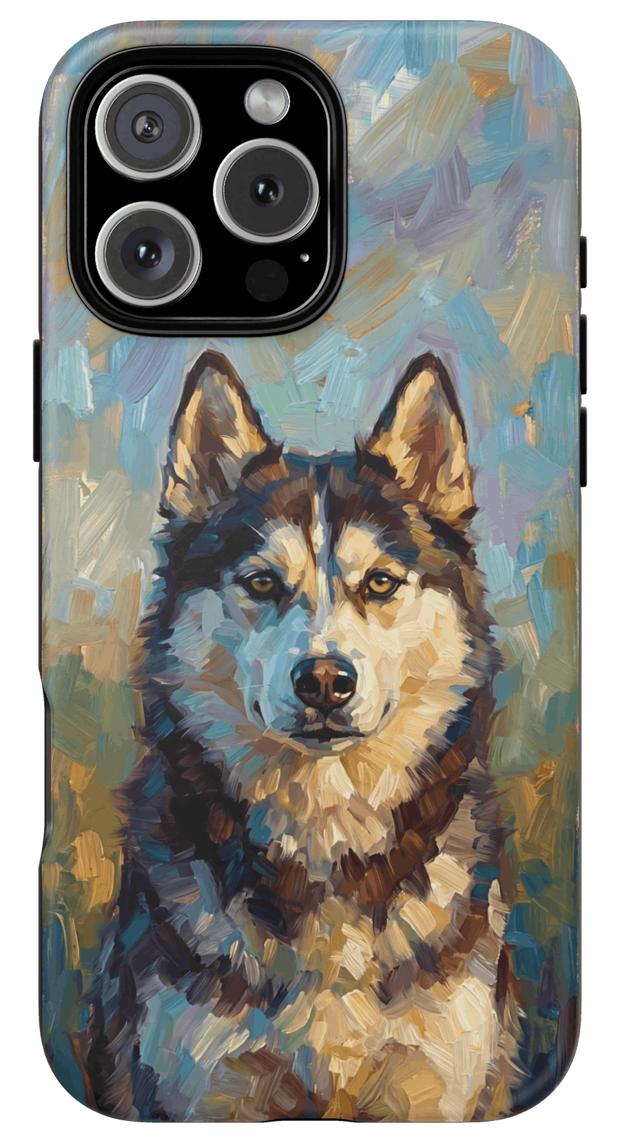 Oil Painting custom dog phone case