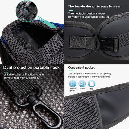 Comfy Pet Travel Sling Backpack